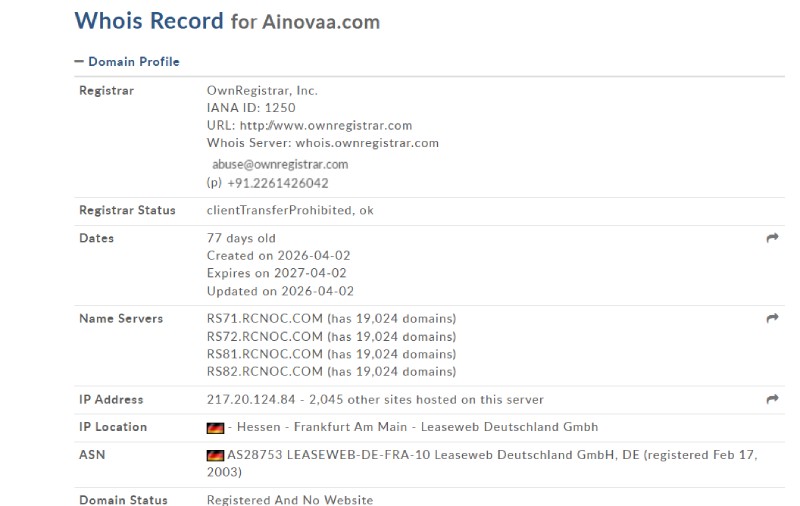 Ainovaa