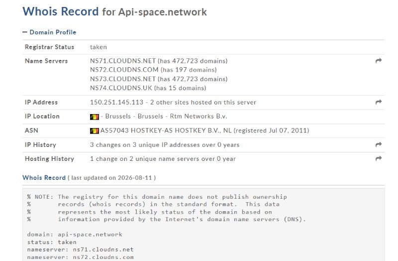 Api Space Network