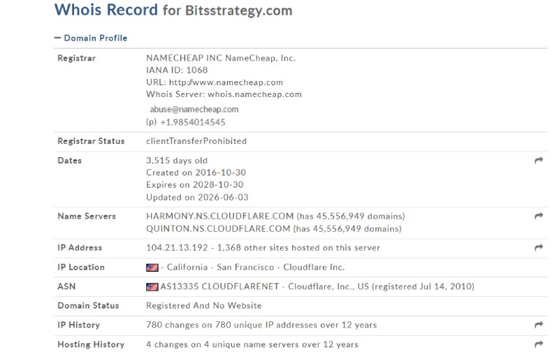 BitsStrategy