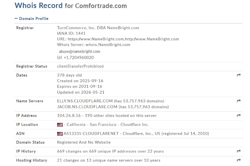 ComforTrade