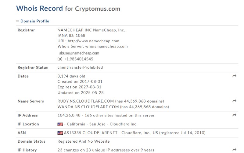Cryptomus