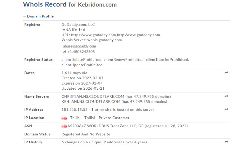 Kebridom
