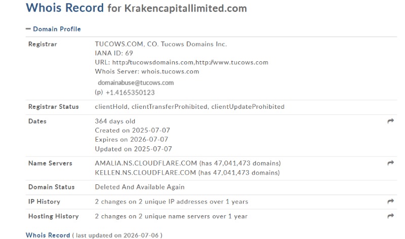Kraken Capital Ltd