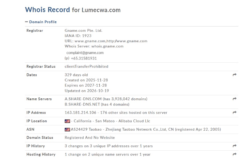 Lumecwa