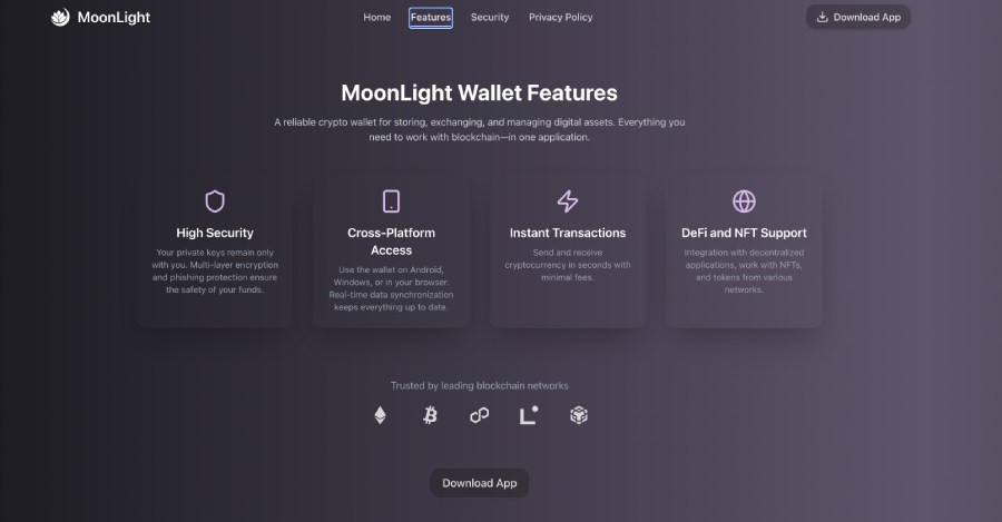 MoonLight Wallet