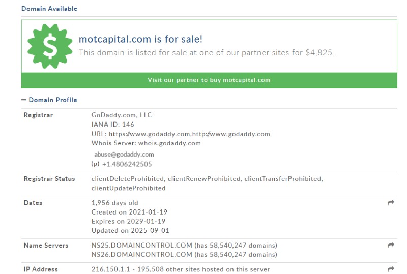 MotCapital