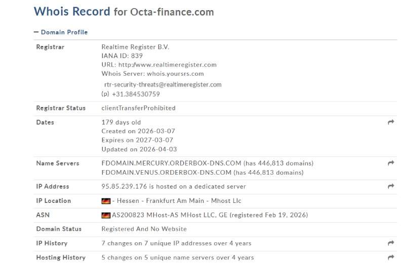 Octa Finance