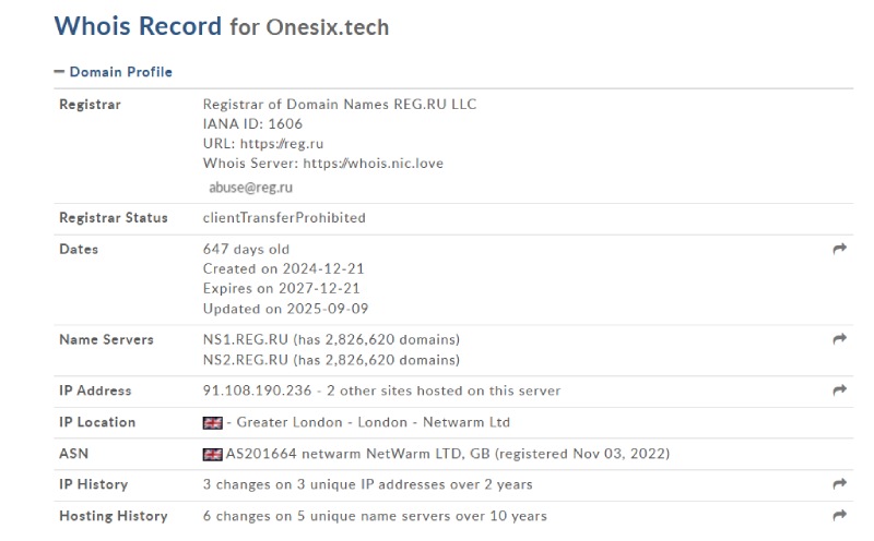 OneSix