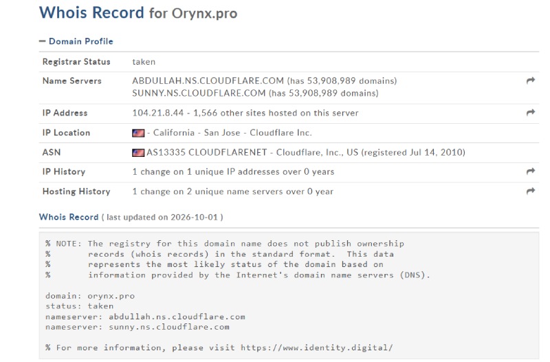 Orynx Pro