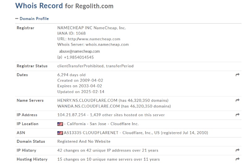 Regolith