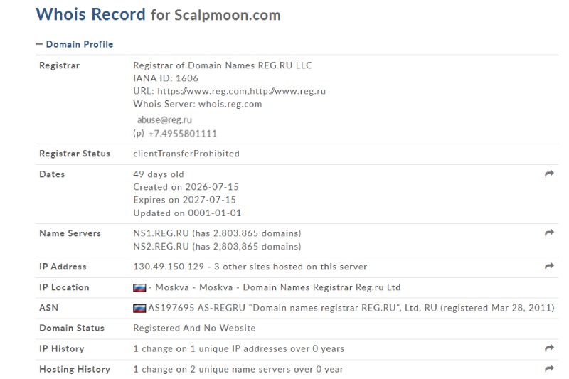 Scalpmoon