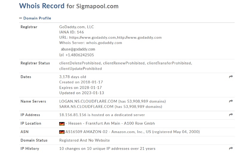 Sigmapool