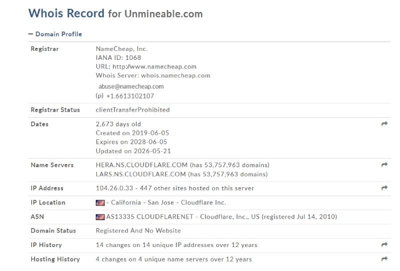 Unmineable