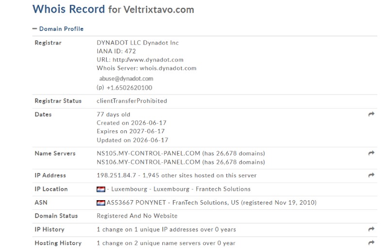 Veltrixtavo