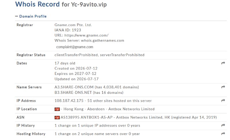 Yc 9avito Vip