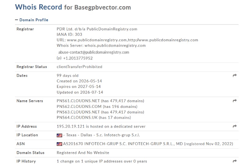 Basegpbvector