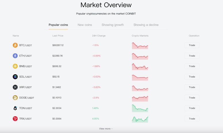 Coinbit Exchange