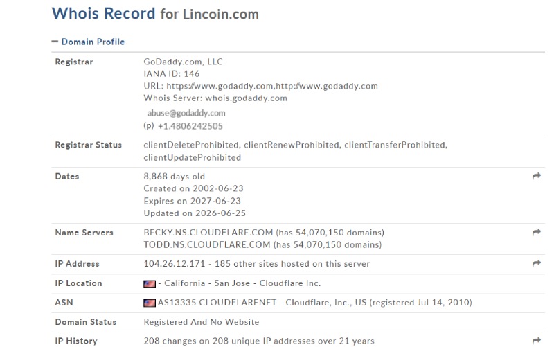 Lincoin