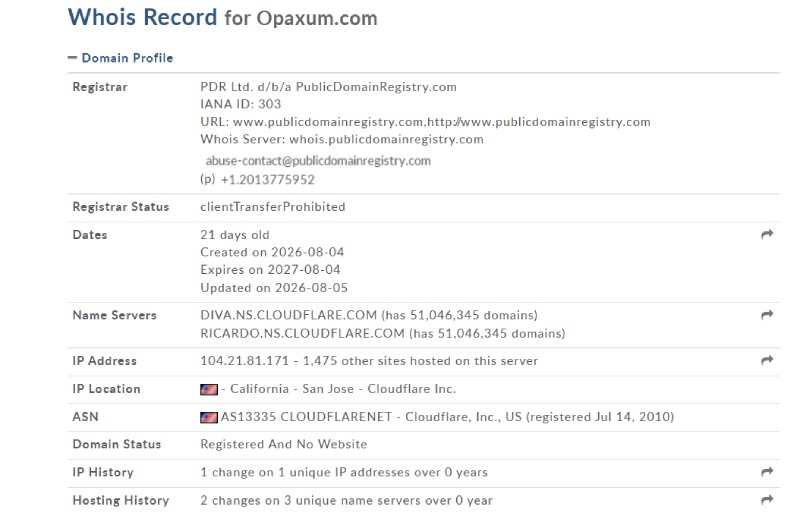 Opaxum