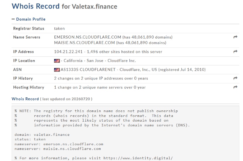 Valetax